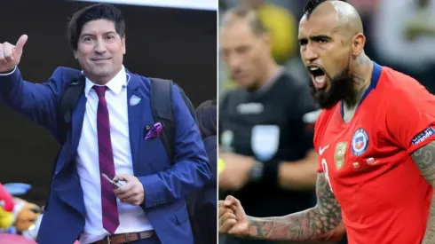 Iván Zamorano y Arturo Vidal, dos leyendas.