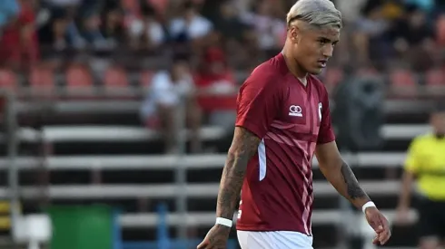 Gaete en Santa Cruz, donde de nuevo tiene problemas.