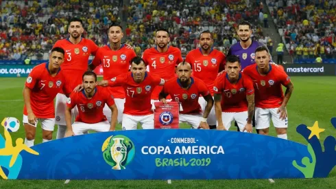 El once chileno ante Colombia