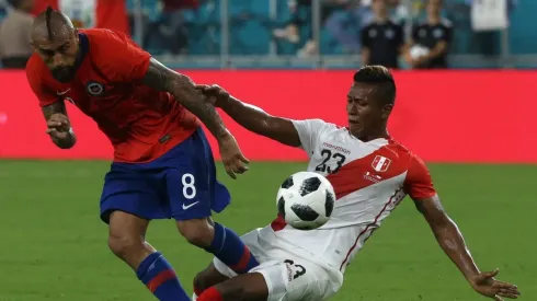Chile y Perú en un amistoso