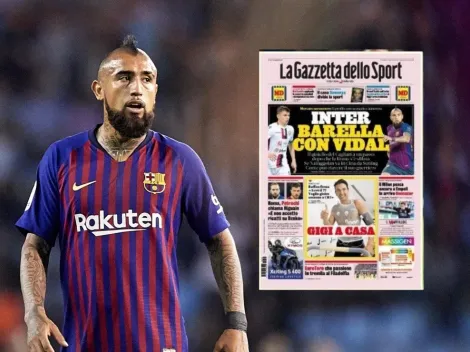 Arturo Vidal es portada en Italia por presunto interés del Inter de Milán