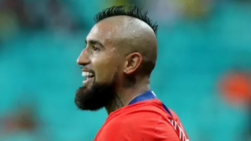 Arturo Vidal fue reconocido por la Conmebol