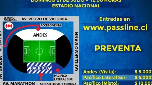 La preventa del partido ante Barnechea se extiende.