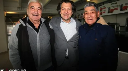 Marcelino Espina, Aníbal Mosa y Jorge Toro en la foto