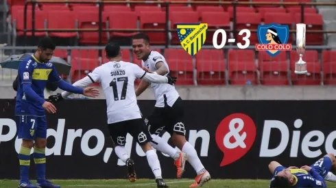 Colo Colo superó a Barnechea por los octavos de final de Copa Chile