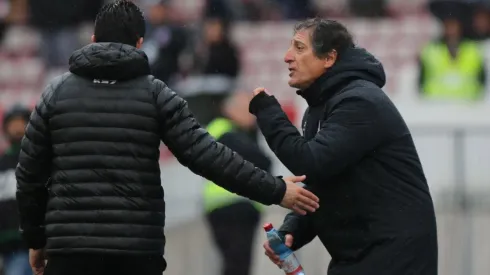 Mario Salas al momento de ser expulsado.