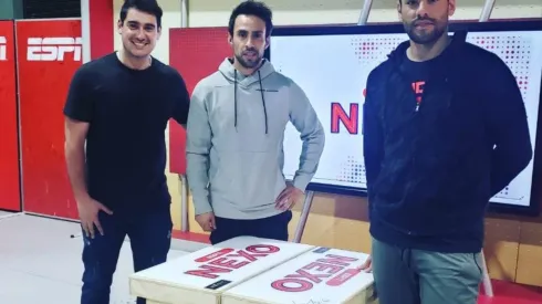 Valdivia presentando Smart Table en Nexo