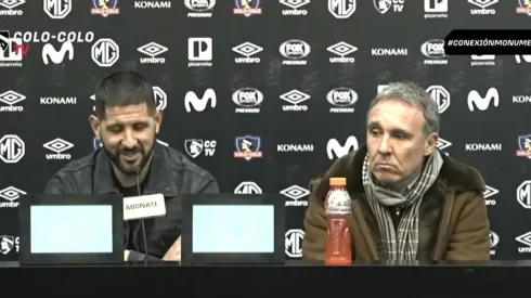 Orión junto a Espina en conferencia de prensa