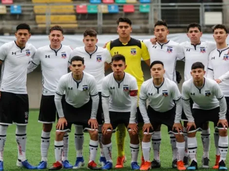 Colo Colo sub 17 jugará ante la U en la final de la Copa VAR