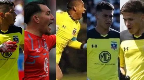 Brayan Cortés, Darío Melo, Omar Carabalí, Julio Fierro y José Sanhueza