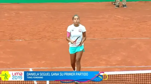 La Pantera clasifica a cuartos de final del tenis femenino de los Juegos Panamericanos.