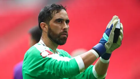 Claudio Bravo se muestra tanquilo, tras su gran desempeño en el Manchester City