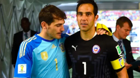Iker Casillas llenó de elogios a Claudio Bravo.