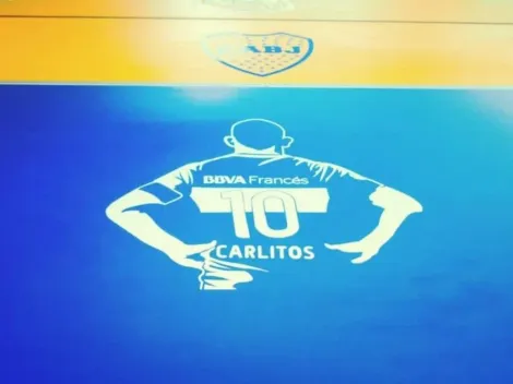 Figuras de Boca Juniors gozan con los productos que vende Jorge Valdivia