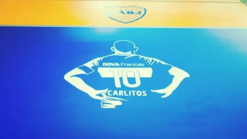 La mesa personalizada de Carlos Tévez