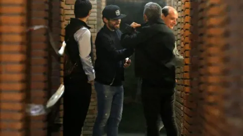 Jorge Valdivia llega al Tribunal de Disciplina