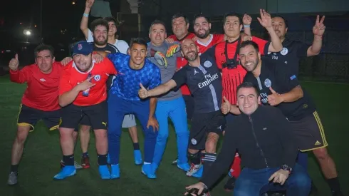 Pablo Mouche e Iván Morales con Nike