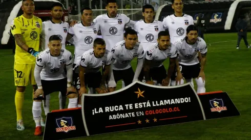 Formación de Colo Colo para enfrentar a Palestino