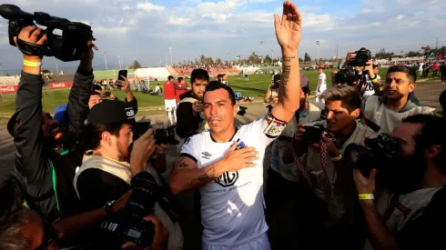 Celebración de Costa junto a Paredes