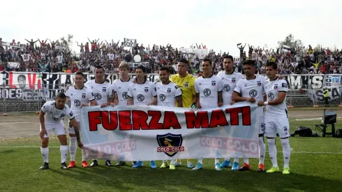Formación de Colo Colo para el domingo