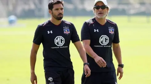 Fernando Gutiérrez junto a Mario Salas