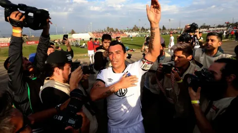 Esteban Paredes y la celebración del 215