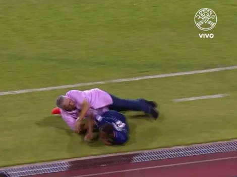 VIDEO | Tolo Gallego recibe una fiera chuleta en su debut en Panamá