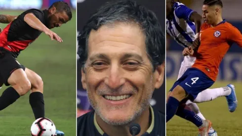 Mario Salas y los seleccionados