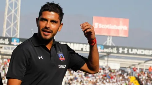 Riffo como ayudante técnico en Colo Colo