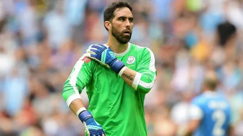 Claudio Bravo en la Community Shield