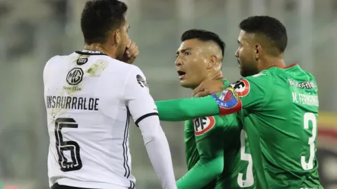 Insaurralde enfrentando a Audax en la primera rueda