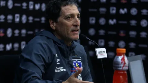 Mario Salas en conferencia de prensa