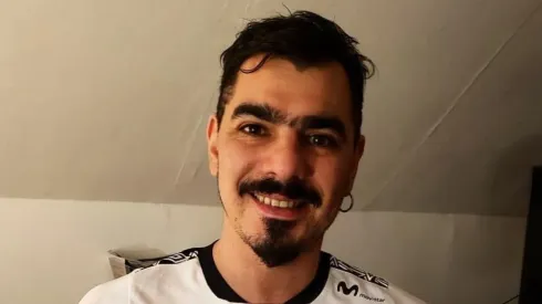 Max Vivar vivió un día especial con su nueva camiseta de Colo Colo