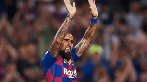 Vidal no está jugando mucho en Barcelona