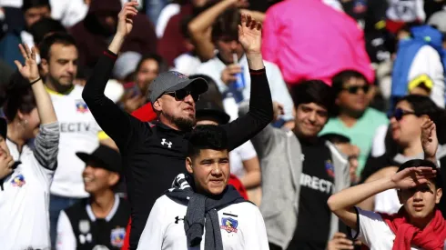 Hinchas en el Monumental