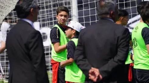 Vicente Paredes como pasapelota