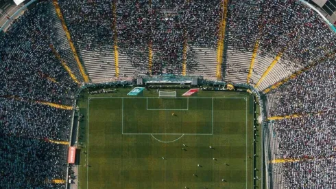 Gran imagen con el Estadio Monumental completo