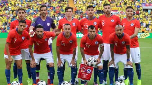 El once de Chile ante Colombia