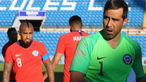 Vidal fue el capitán de la Roja ante Guinea