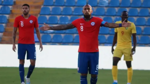 Vidal fue el capitán de Chile