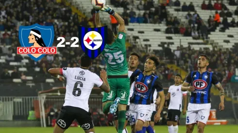 Colo Colo no aprovechó la derrota de Palestino
