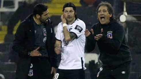 Mario Salas junto a Jaime Valdés