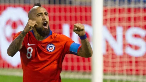 Arturo Vidal molesto con la represión