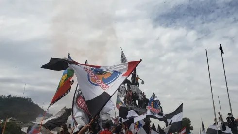 Protestas en Plaza Italia