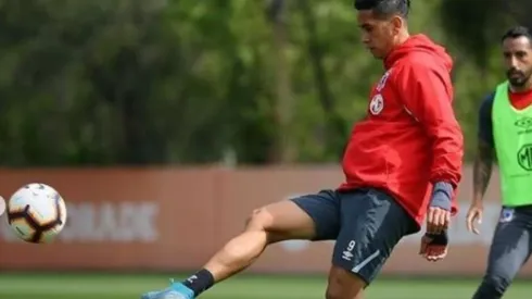 Colo Colo entrena con normalidad en el Estadio Monumental.