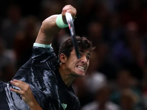 Garín sucumbió ante la solidez de Dimitrov y se despidió del Masters 1000 de Paris