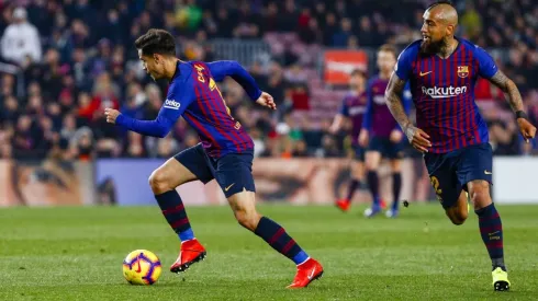 Arturo Vidal nuevamente es titular en el Barcelona