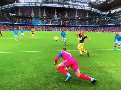 Ederson se manda flor de condoro en el gol del Southampton