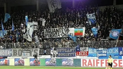 Hinchas del FC Zürich tuvieron un lindo gesto