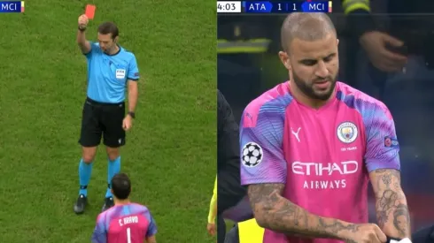 Claudio Bravo fue expulsado, pero evitó gol del Atalanta